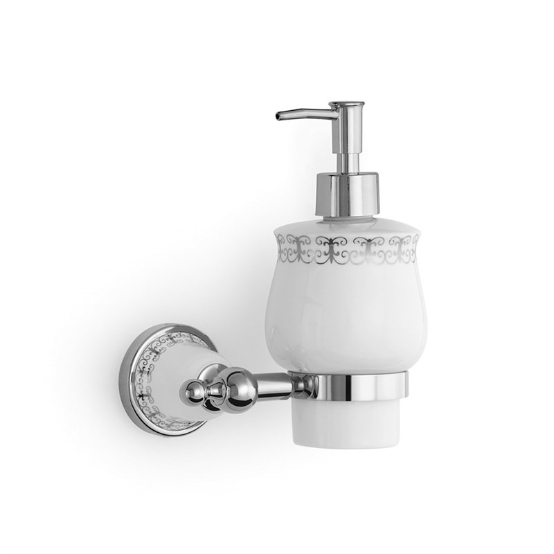 Dispenser per sapone liquido Orka - Colore cromo #405107