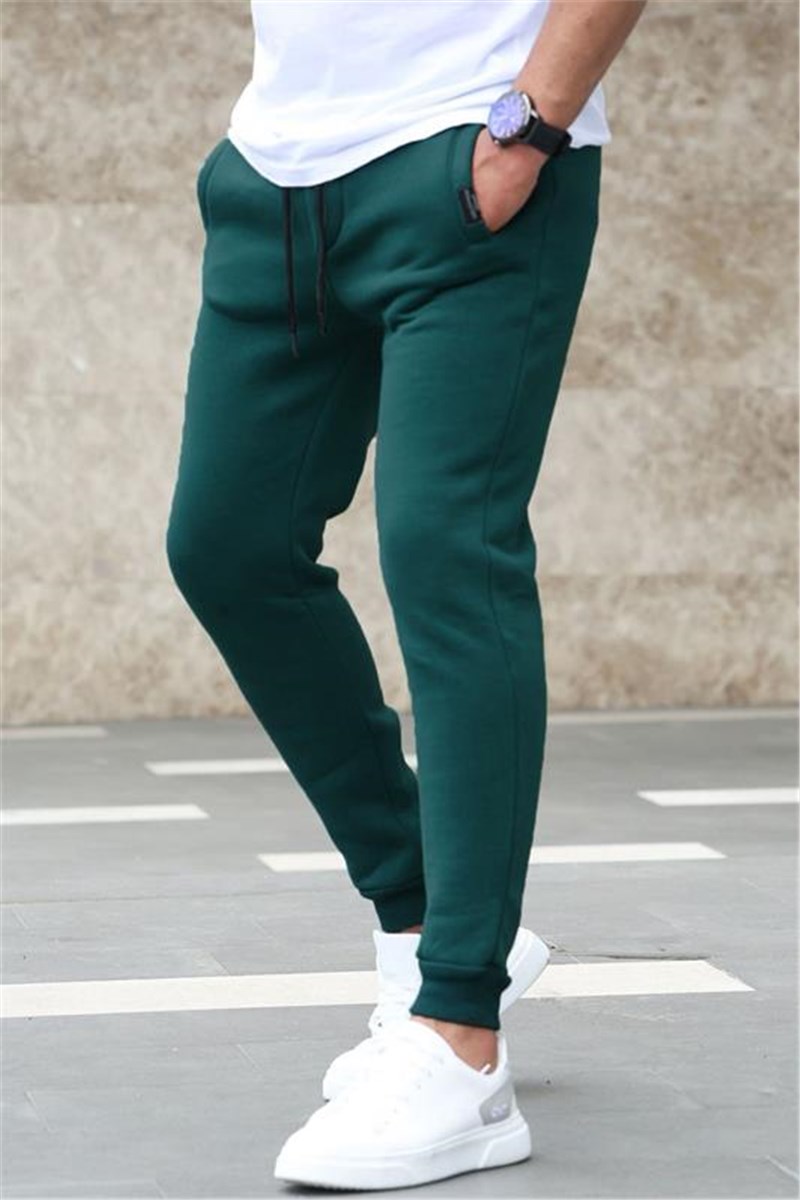 Pantaloni sportivi da uomo 4210 - Verde petrolio #403322