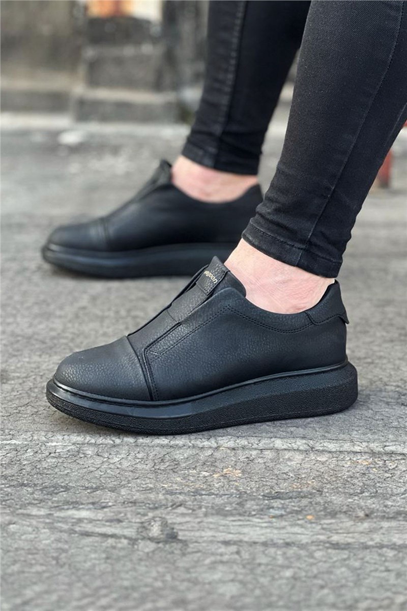 Men's Casual Shoes WG023 - Black #412919