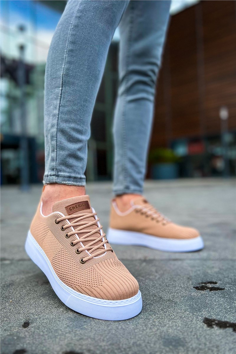 Men's Lace Up Shoes CH413 TBT - Taba Color #385151