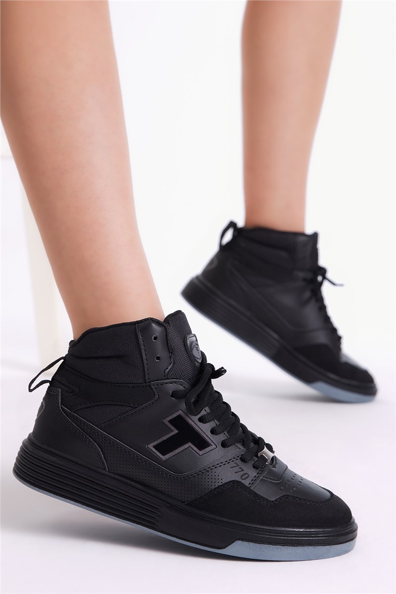 Unisex sportske cipele  - crne s dimno sivim #399106