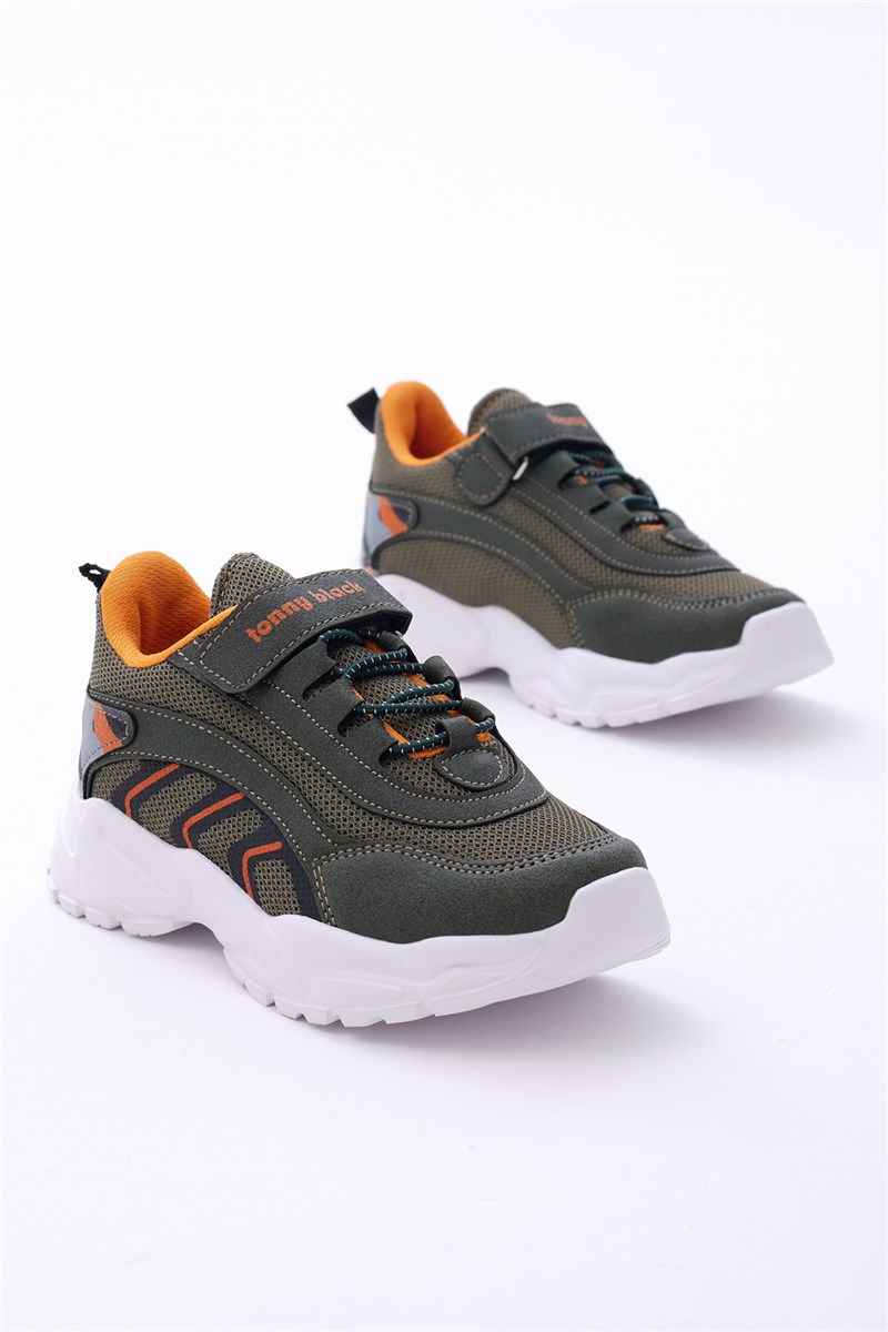 Unisex Kids' Sneakers - Khaki #400618