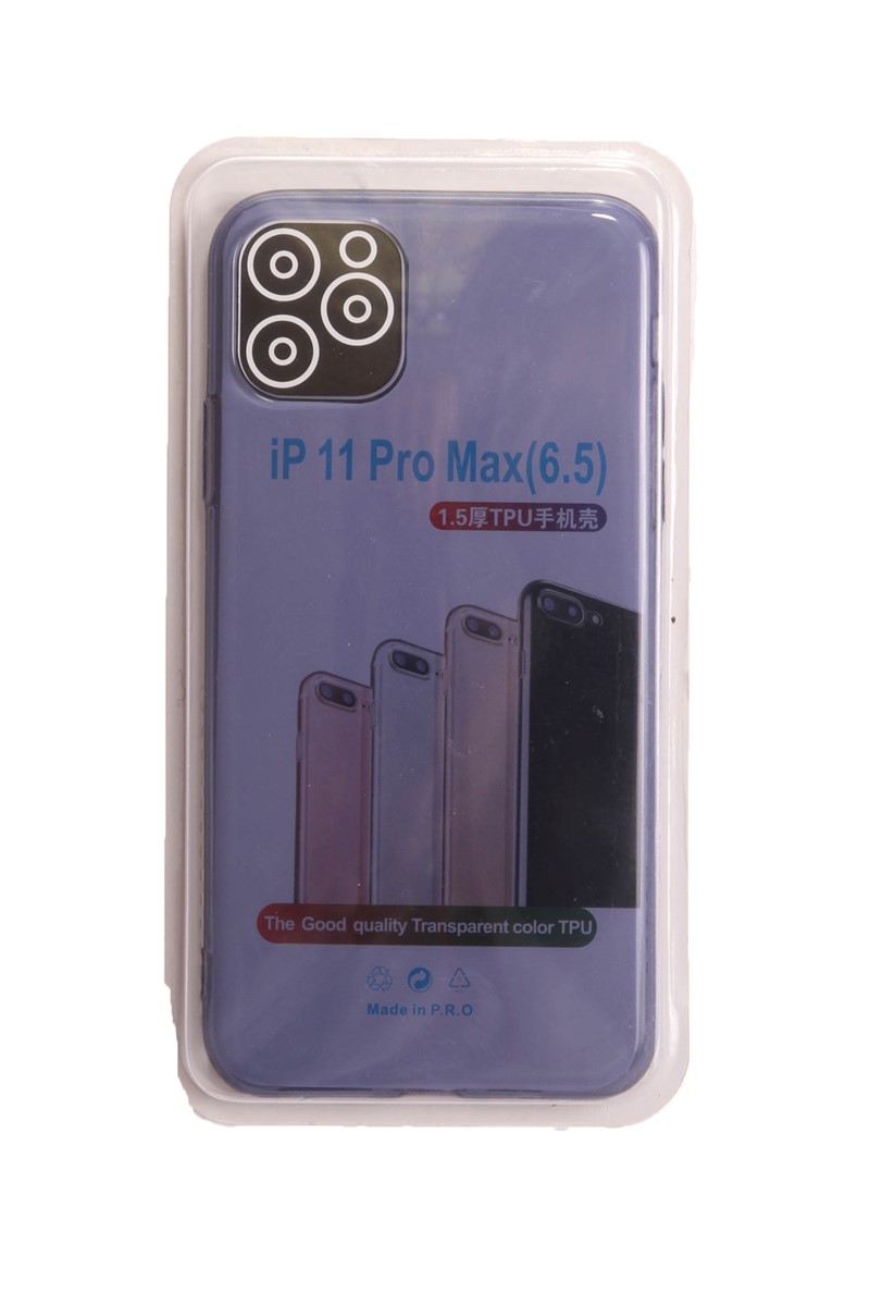 Silicone back for iPhone 11 Pro Max Blue 734275